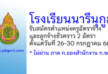 โรงเรียนนารีนุกูล รับสมัครครูอัตราจ้าง และลูกจ้างชั่วคราว 2 อัตรา
