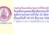 กรมส่งเสริมและพัฒนาคุณภาพชีวิตคนพิการ รับสมัครบุคคลเพื่อเลือกสรรเป็นพนักงานราชการทั่วไป 31 อัตรา