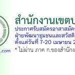 สำนักงานเขตบางรัก รับสมัครอาสาสมัครประจำฝ่ายพัฒนาชุมชนและสวัสดิการสังคม 6 อัตรา