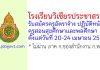 โรงเรียนวิเชียรประชาสรรค์ รับสมัครครูอัตราจ้าง ปฏิบัติหน้าที่ครูสอนสุขศึกษาและพลศึกษา