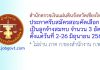 สำนักตรวจเงินแผ่นดินจังหวัดเชียงใหม่ รับสมัครสอบคัดเลือกเป็นลูกจ้างสมทบ 3 อัตรา