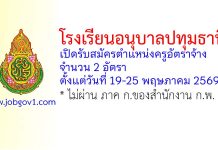 โรงเรียนอนุบาลปทุมธานี รับสมัครตำแหน่งครูอัตราจ้าง 2 อัตรา