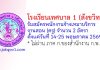 โรงเรียนเทศบาล 1 (สังขวิทย์) รับสมัครพนักงานจ้างเหมาบริการงานสอน (ครู) 2 อัตรา