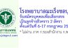 โรงพยาบาลมะเร็งชลบุรี รับสมัครบุคคลเพื่อเลือกสรรเป็นลูกจ้างชั่วคราว 2 อัตรา