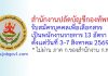 สำนักงานปลัดบัญชีกองทัพบก รับสมัครบุคคลเพื่อเลือกสรรเป็นพนักงานราชการ 13 อัตรา