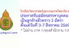 โรงเรียนวิทยาศาสตร์จุฬาภรณราชวิทยาลัย ตรัง รับสมัครสรรหาบุคคลเป็นลูกจ้างชั่วคราว 2 อัตรา